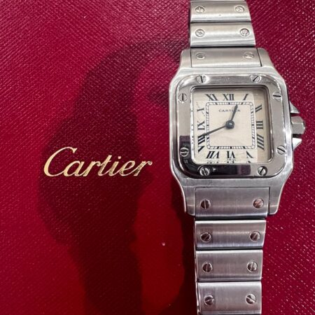 Cartier Santos Galbée Steel | 2423
