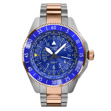 Aviator Airacobra GMT Two Tone  V.1.37.3.308.5