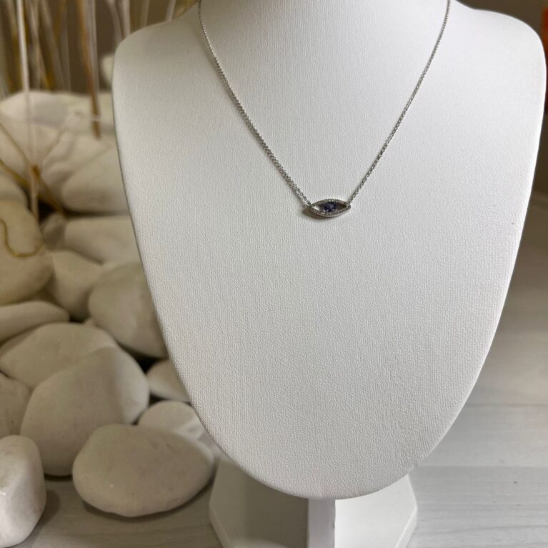 Necklace White Gold with Diamonds
