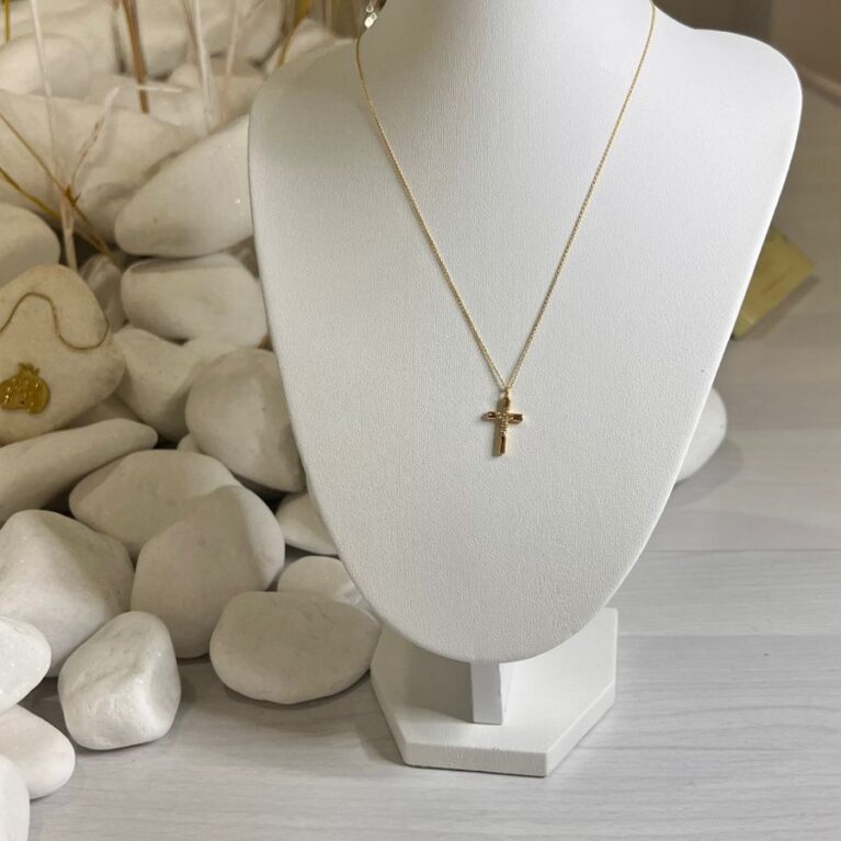 Necklace Gold with Diamonds