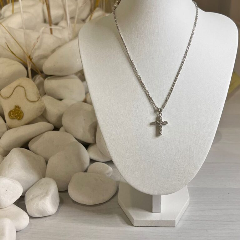 Necklace White Gold with Diamonds