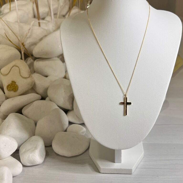 Necklace Gold with Diamonds