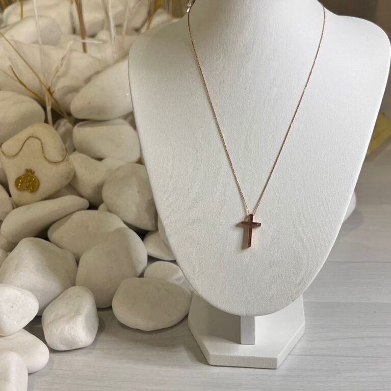 Necklace Rose Gold with Diamonds