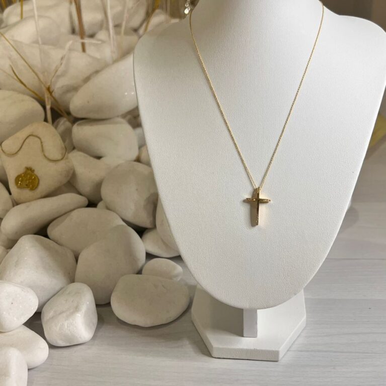 Necklace Gold with Diamonds