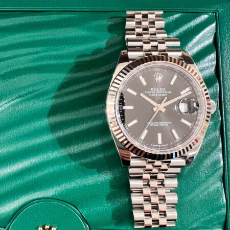 Rolex Datejust 41 Flutted Black Dial |126334