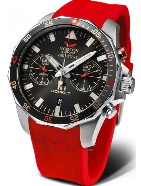 Vostok Europe N-1 Rocket Chrono Line 6S21-225A618S