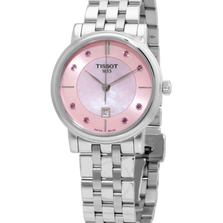 Tissot T Classic Carson Premium Lady Mother of Pearl Pink Dial T122.210.11.159.00