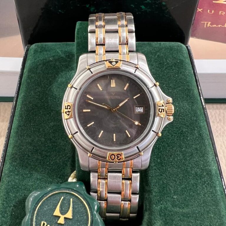 Bulova Gold Plated Steel