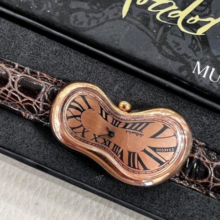 Softwatch Dali Mens Rose Gold