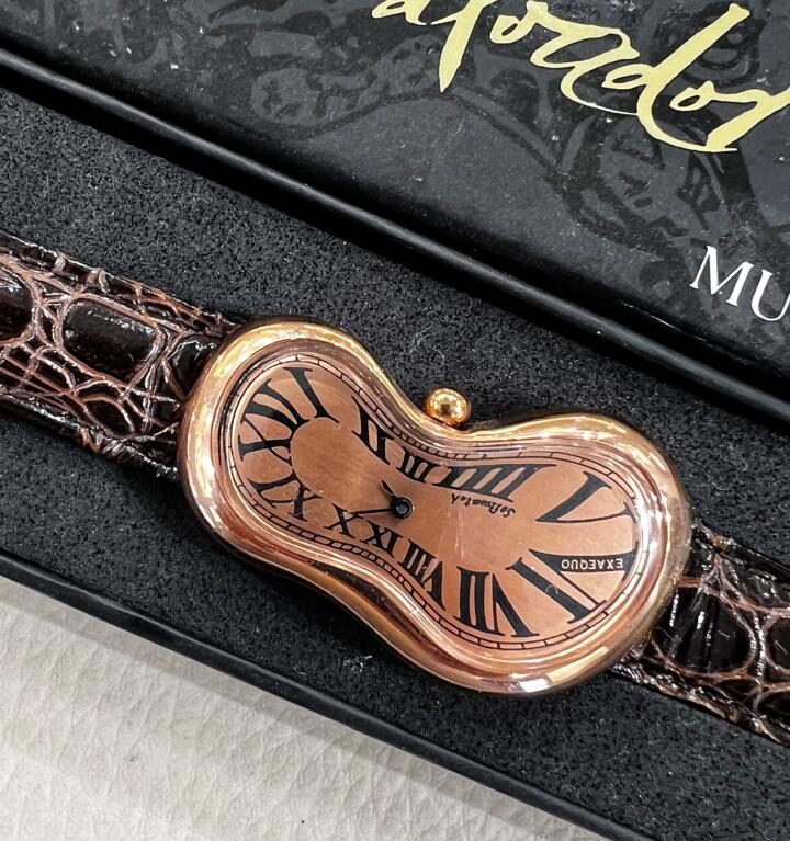 Softwatch Dali Mens Rose Gold