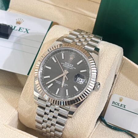 Rolex Datejust 41 Slate Grey Dial|126334