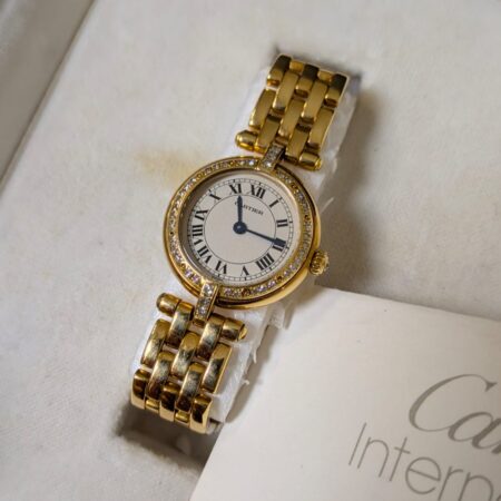 Cartier Panthere Vendome Gold Diamonds|8057916