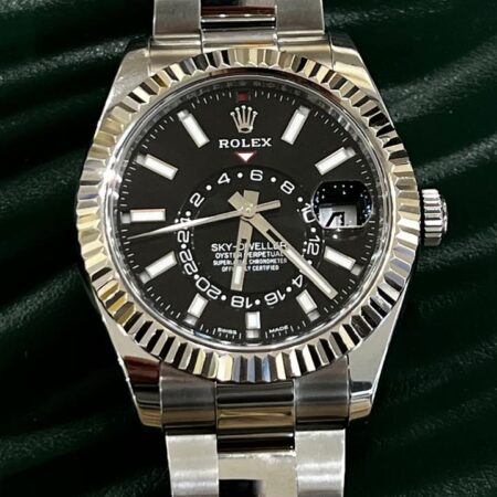 Rolex Sky-Dweller Black Dial|326934