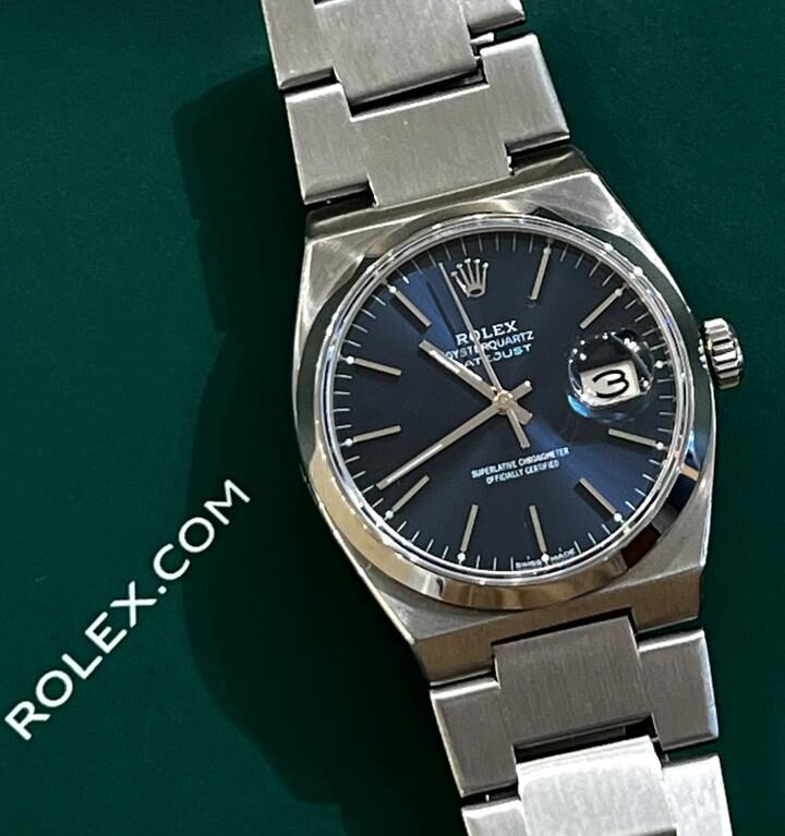 Rolex Oysterquartz Steel Blue Dial |17000