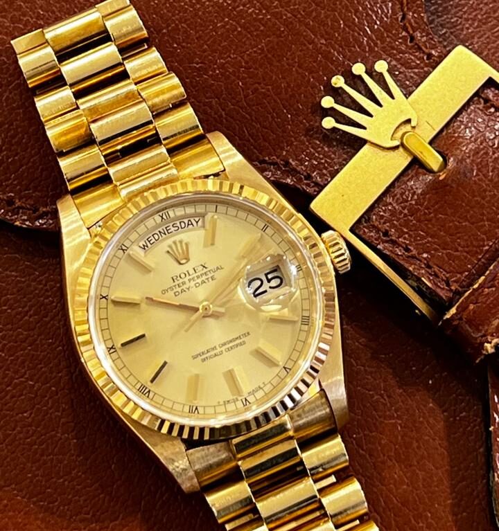 Rolex Day Date Gold |18038