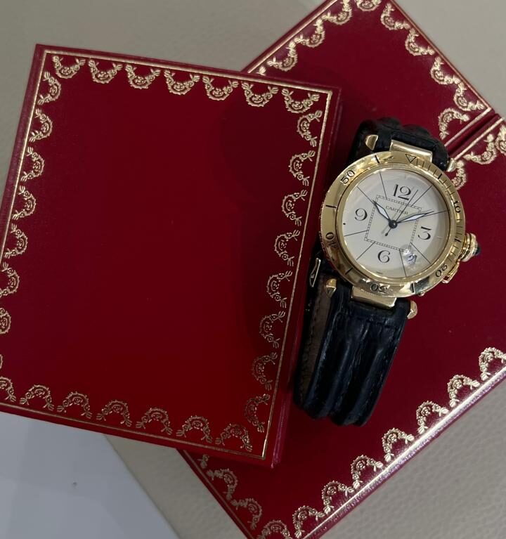 Cartier Pasha 18k Gold|1989