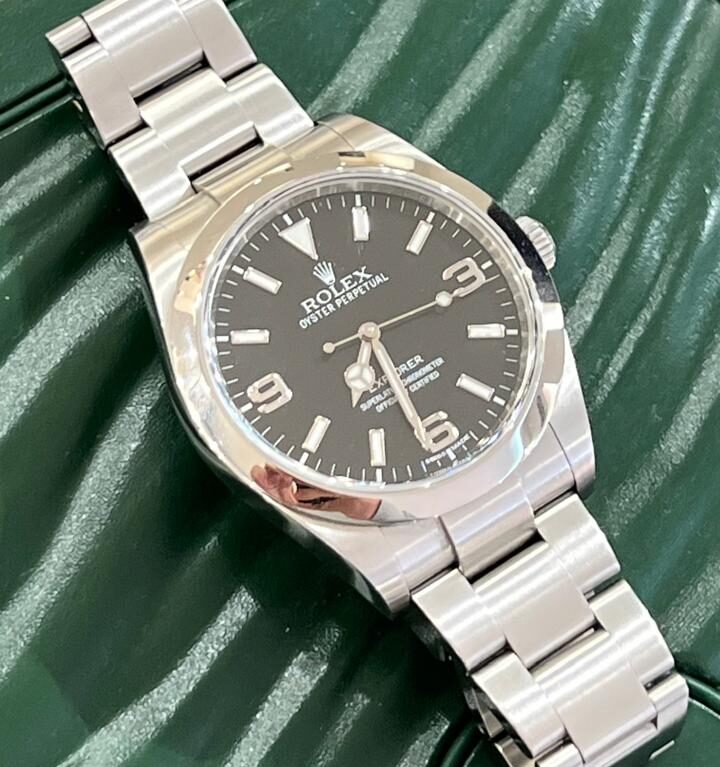 Rolex Explorer 3-6-9 Black Dial | 214270