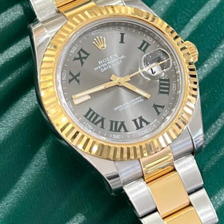 Rolex Datejust II Wimbledon Gold Steel |116333