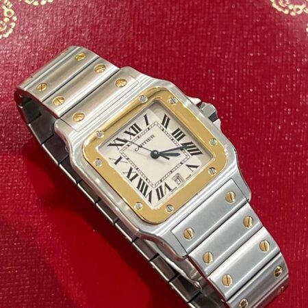 Cartier Santos Gold Steel M |1566