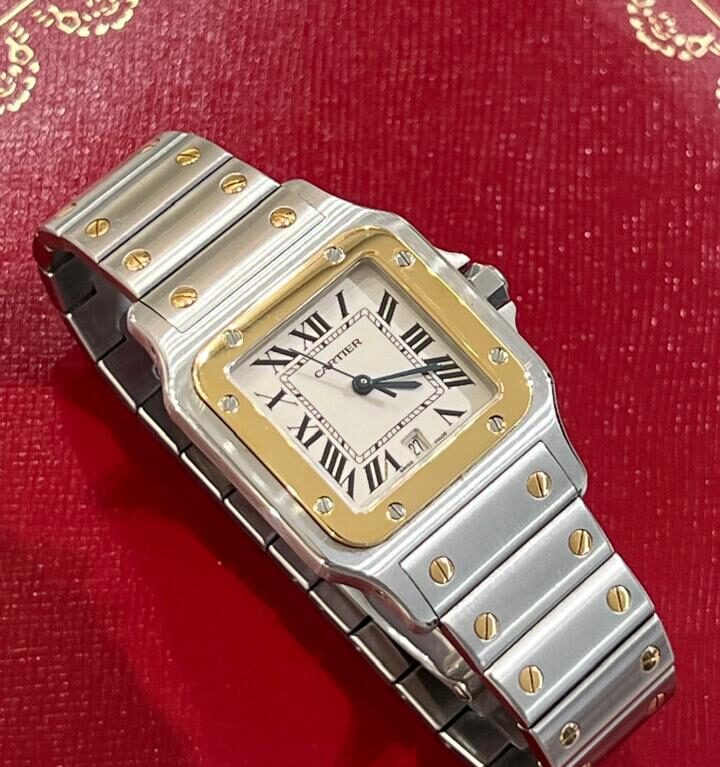 Cartier Santos Gold Steel M |1566
