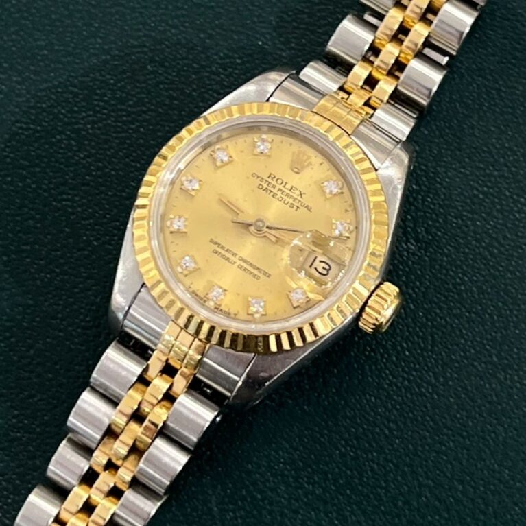 Rolex Lady Datejust Champagne Diamonds Dial |69173