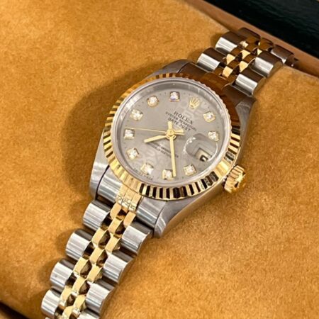 Rolex Lady-Datejust  Silver Diamonds Dial |69173