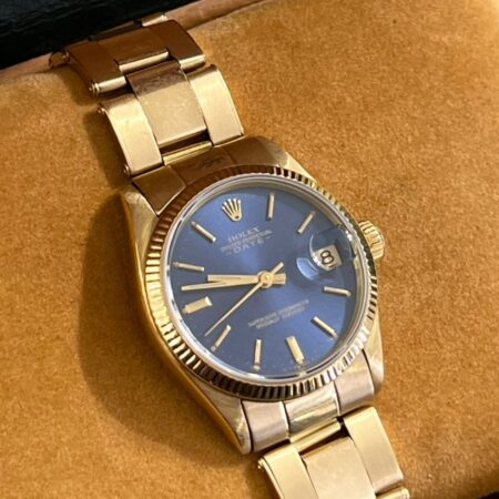 Rolex Datejust 31mm Gold Blue Dial |68278