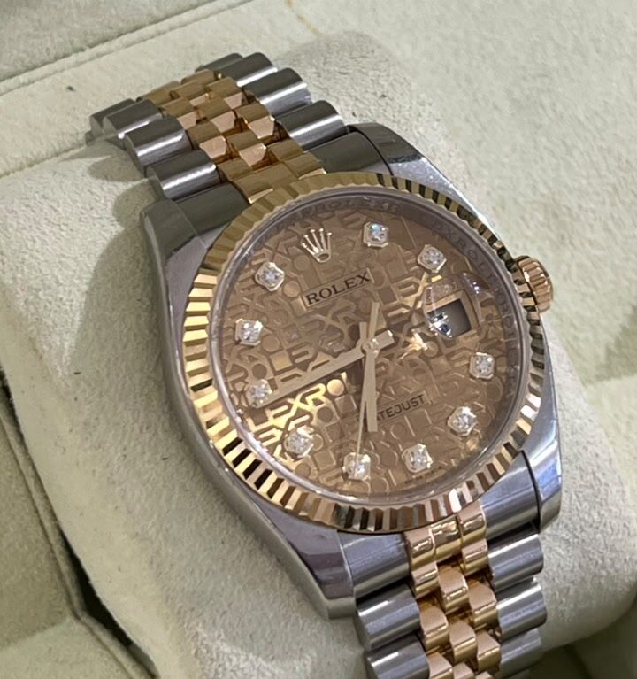 Rolex Datejust 36mm Champagne Computer Dial | 116233