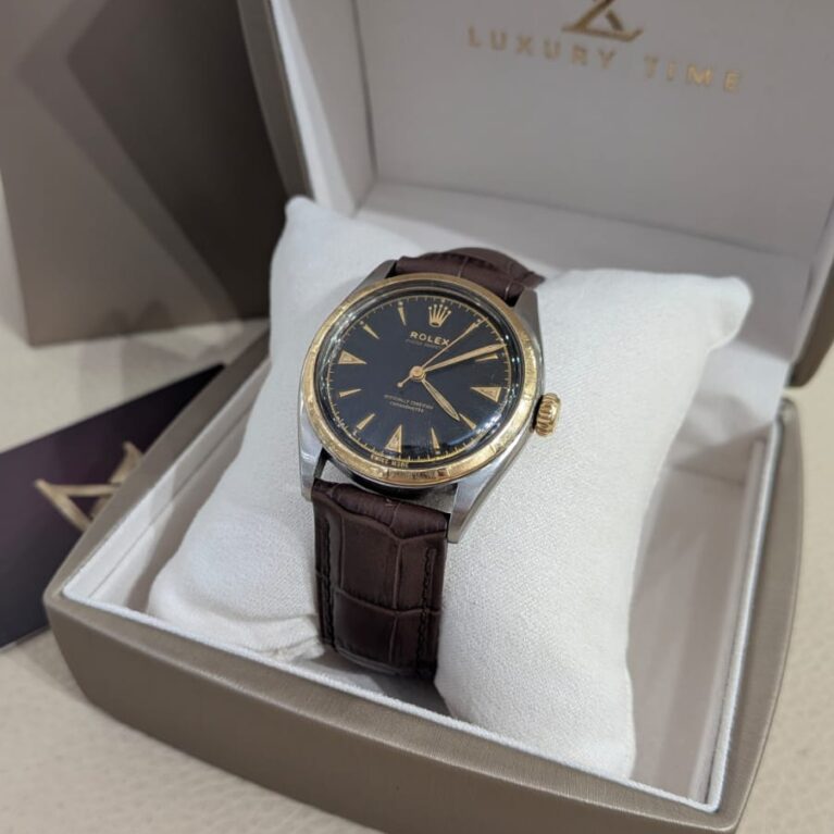 Rolex BubbleBack Gold Steel 34mm |6080