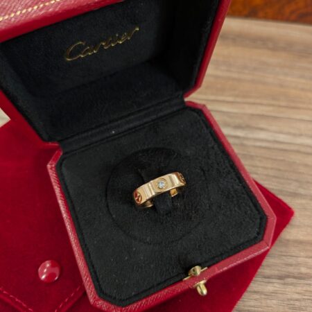 Cartier Love Ring 3 Diamonds