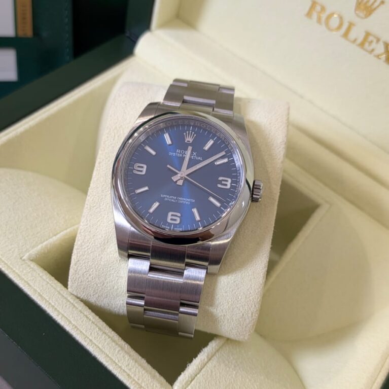 Rolex Oyster Perpetual 36mm Blue Dial |116600