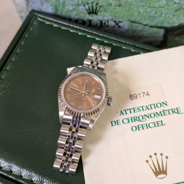 Rolex Lady Datejust 26mm Salmon Roman Dial | 69174