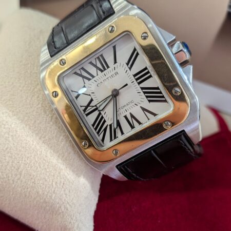 Cartier Santos 100XL Gold Steel |2656
