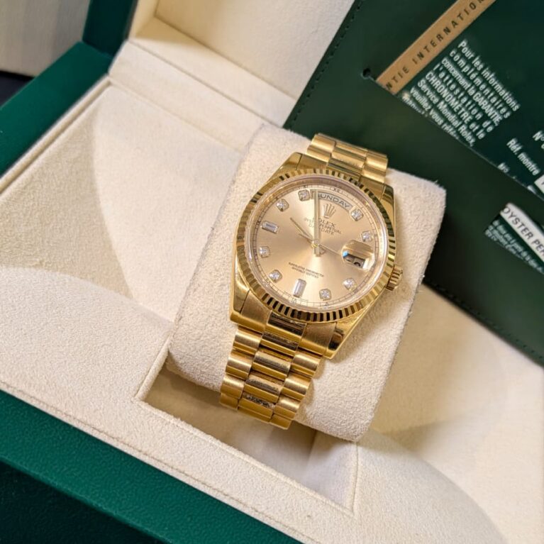 Rolex Day Date Gold Diamonds |118238