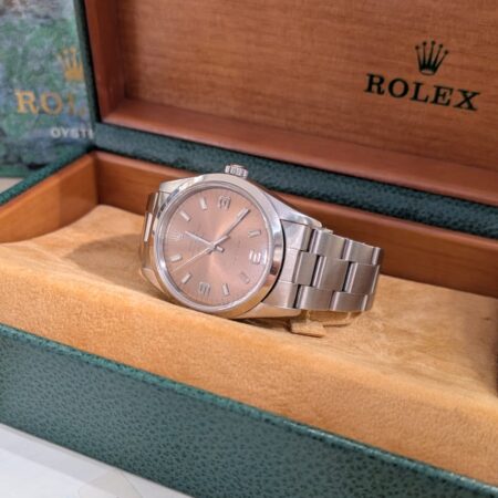 Rolex Air King 34mm Salmon Dial |14000