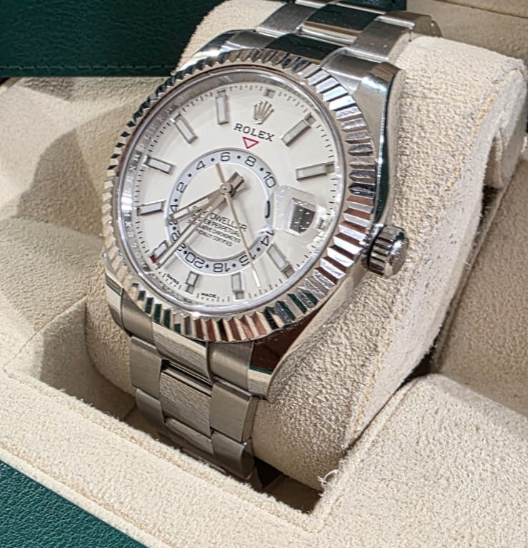 Rolex Sky Dweller White Dial |326934