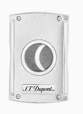 Dupont Cigar Cutter Guillotine silver