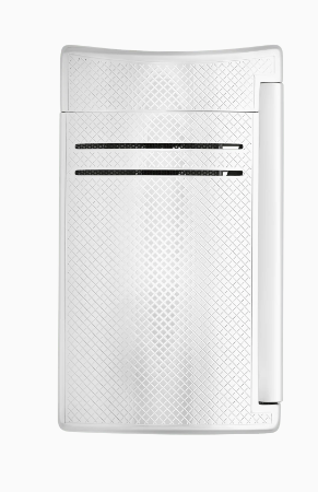 Dupont Maxijet Lacquered lighter silver