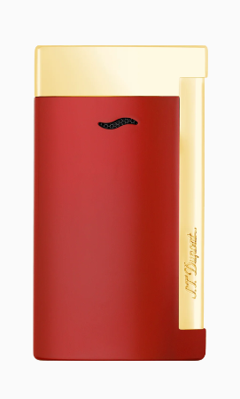 Dupont Slim 7 Lacquered lighter red