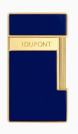 Dupont Slimmy  Lacquered lighter indigo blue