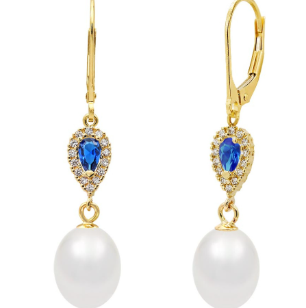 Earrings Fresh Water Pearl