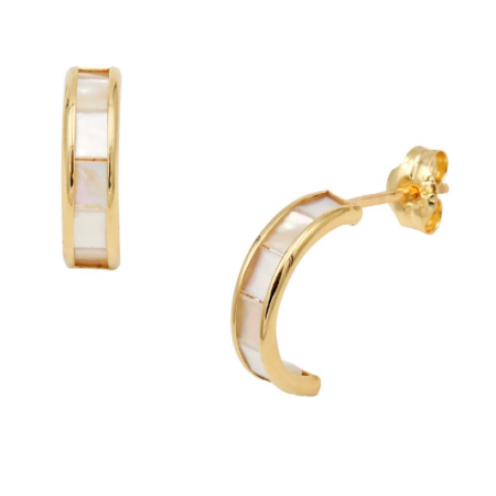 Earrings Shell pearl