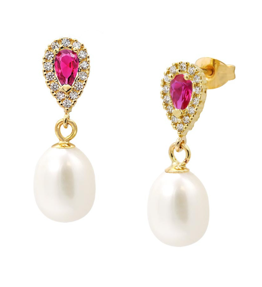Earrings Fresh Water Pearl