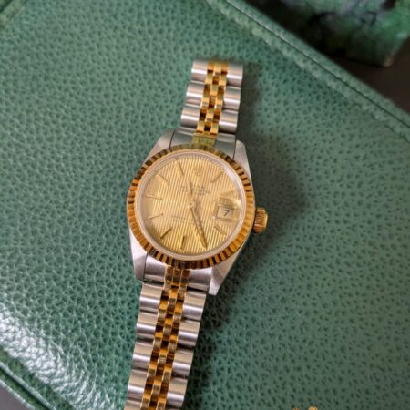 Rolex Lady Datejust 26mm Champagne Linen Dial|69173