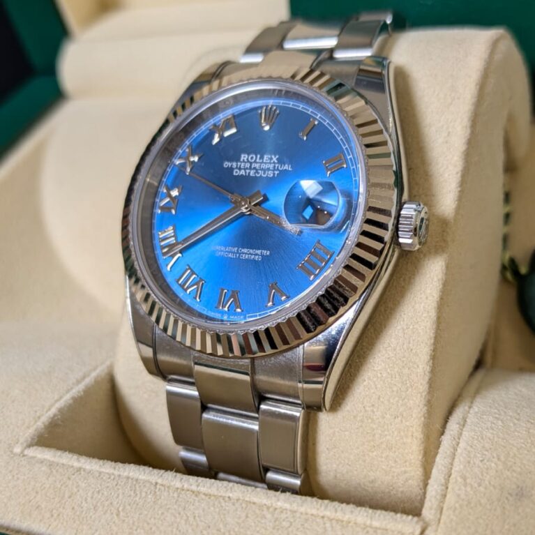 Rolex Datejust Azzurro Blue 41mm |116334