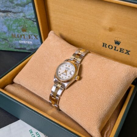 Rolex Lady Datejust 26mm White Roman Dial |69173