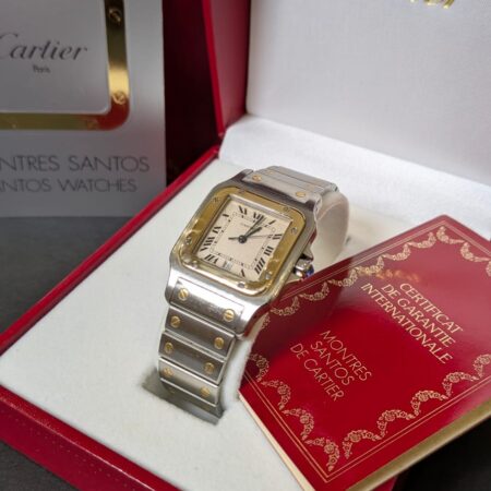 Cartier Santos Gold Steel |187901