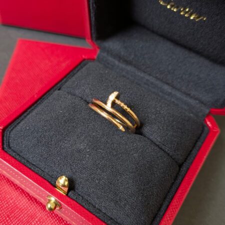 Juste un Clou Ring Double Diamonds