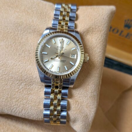 Rolex Lady Datejust 26mm Champagne Dial |179173