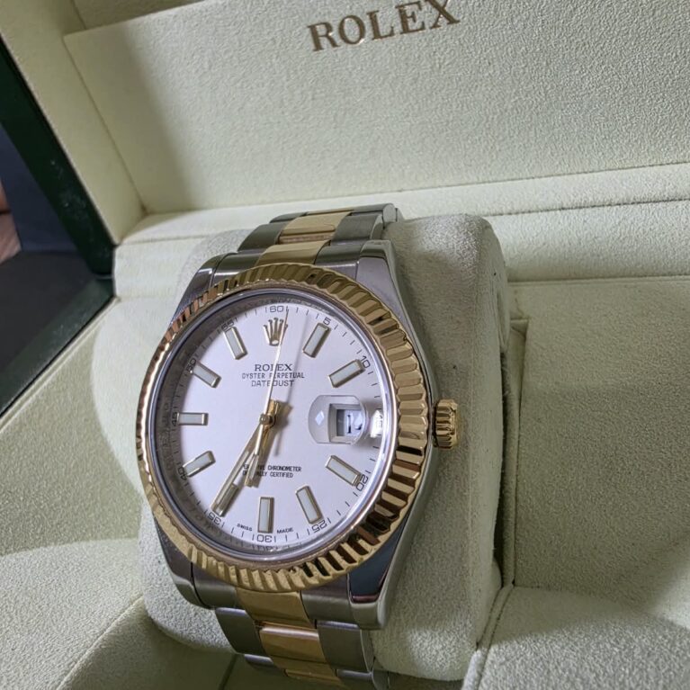 Rolex Datejust 41mm White Dial |116333